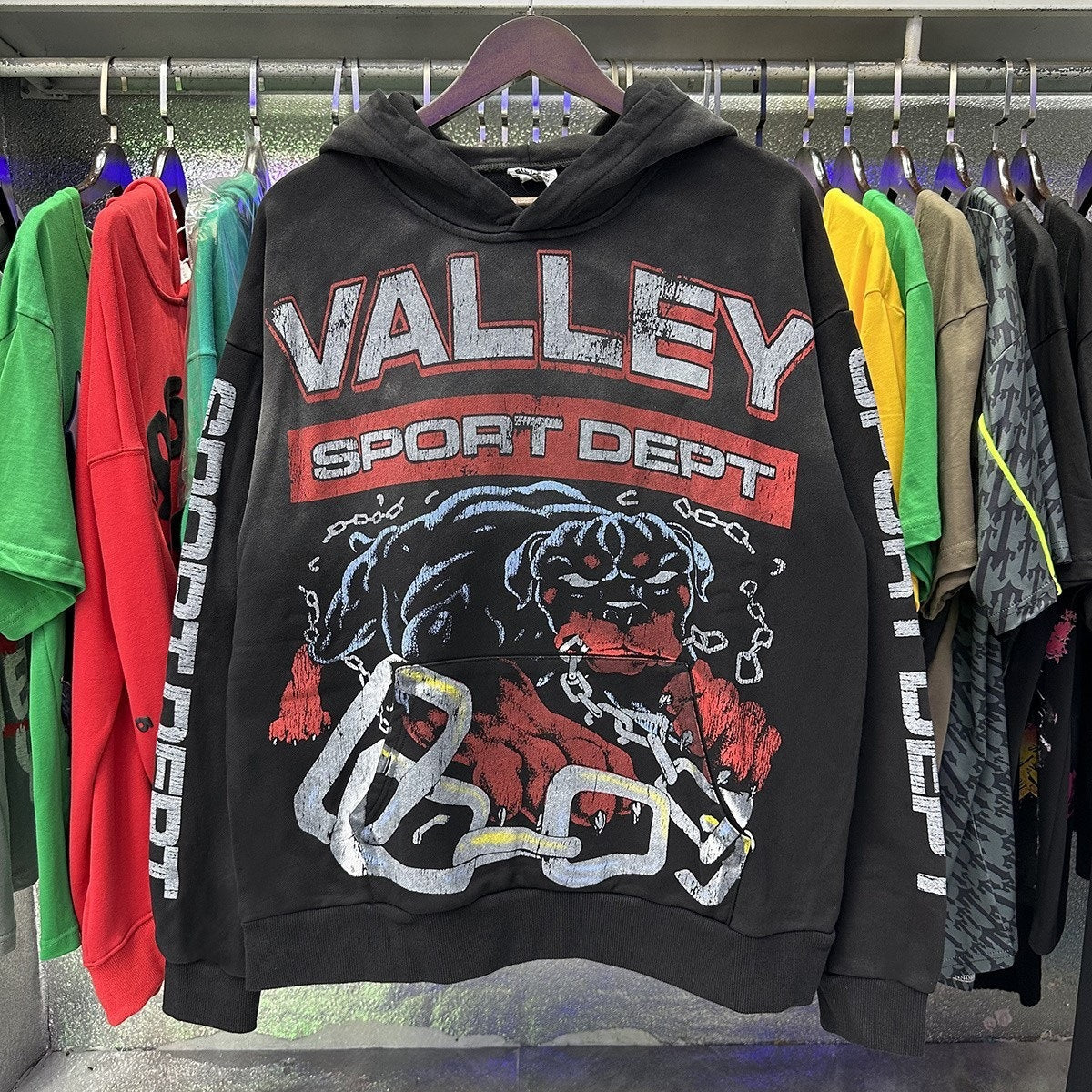 Vale Valley American high street loose hoodie