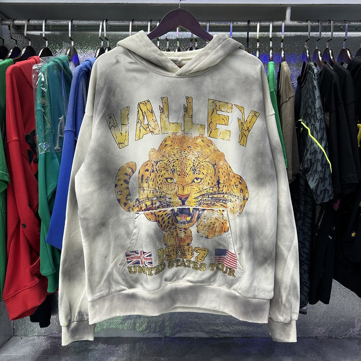 Vale Valley American high street loose hoodie